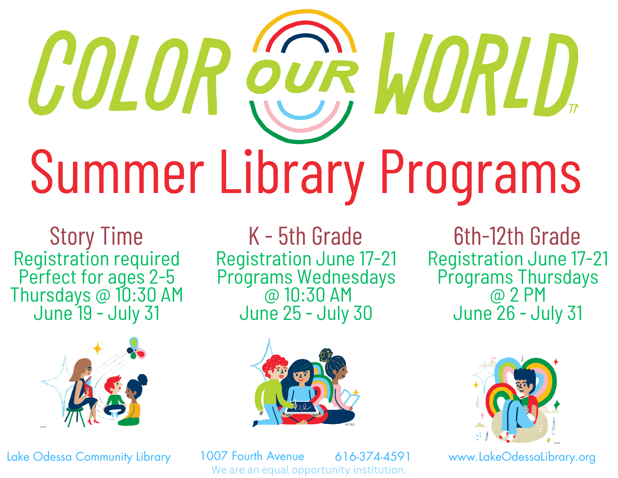 2025 Summer Library Information